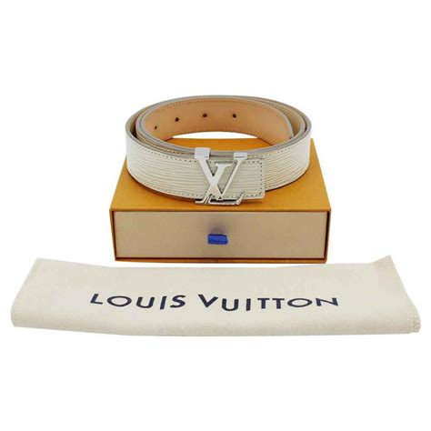 louis vuitton cream belt|Louis Vuitton belts women's.